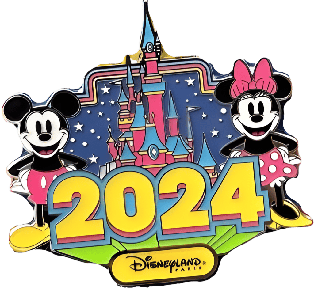 Brave New World Dated Collection - Disneyland Paris Logo Disney pin