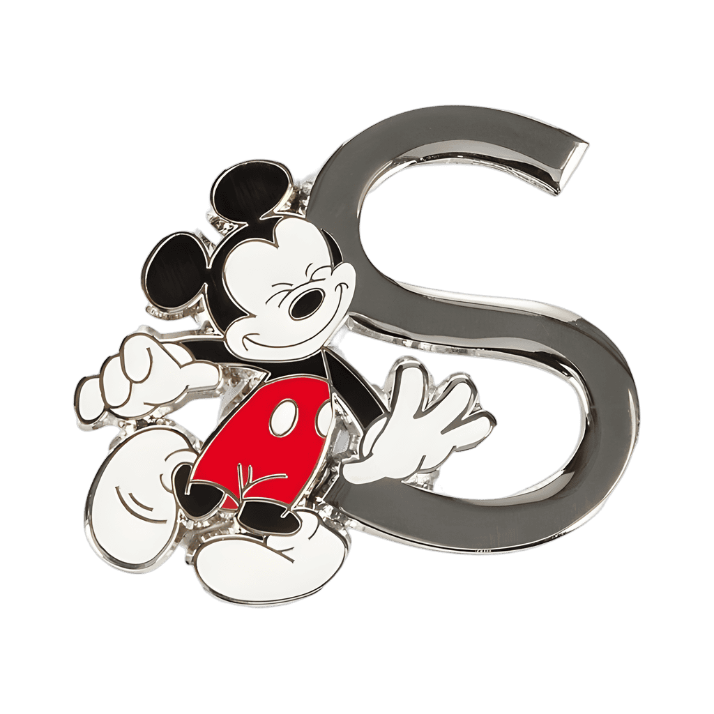 Mickey Mouse 'S' Letter Disney pin