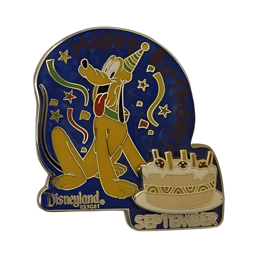 Happy Birthday September - Pluto Disney pin