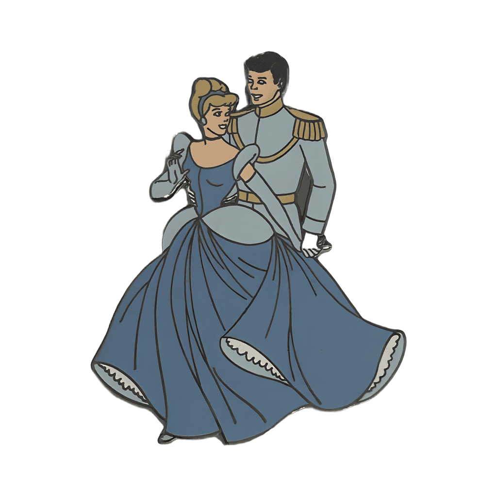 Cinderella and Prince Charming Disney pin