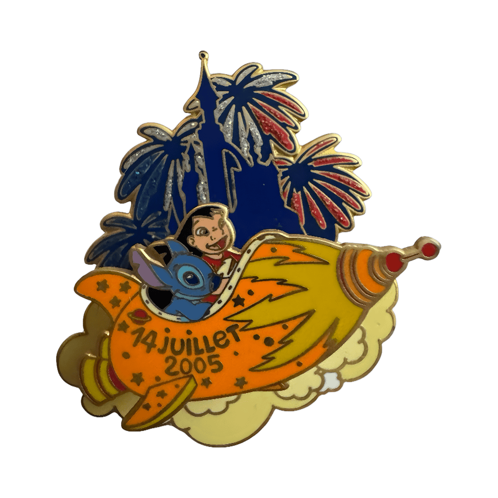 14 juillet 2005 Lilo and Stitch in rocket Disney pin