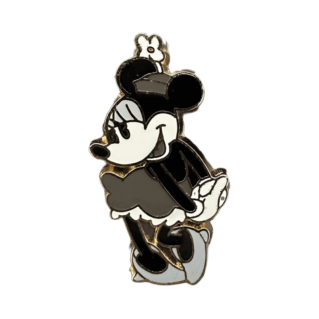 Minnie Mouse Black and White Disney pin