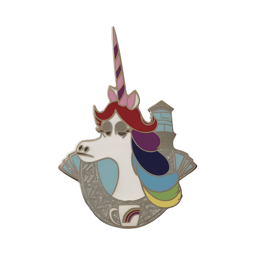 Rainbow Unicorn Disney pin