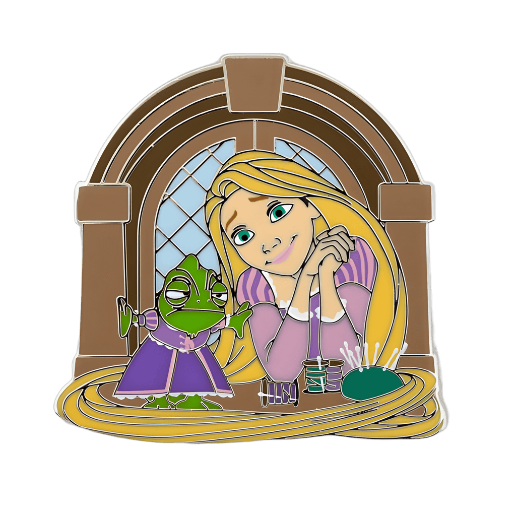 Our Best Friends Are Family Too Mystery Set - Rapunzel and Pascal Disney pin
