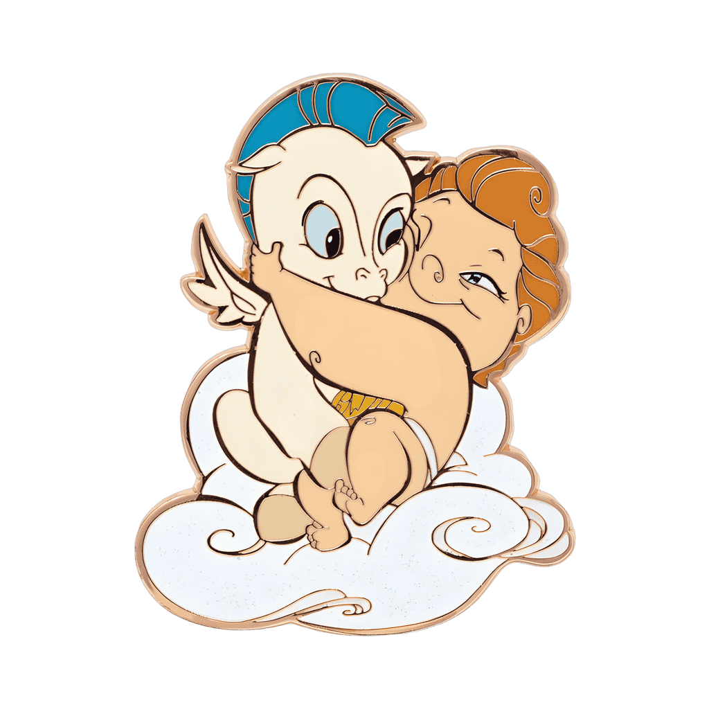 Baby Hercules and Pegasus - Hugging Disney pin