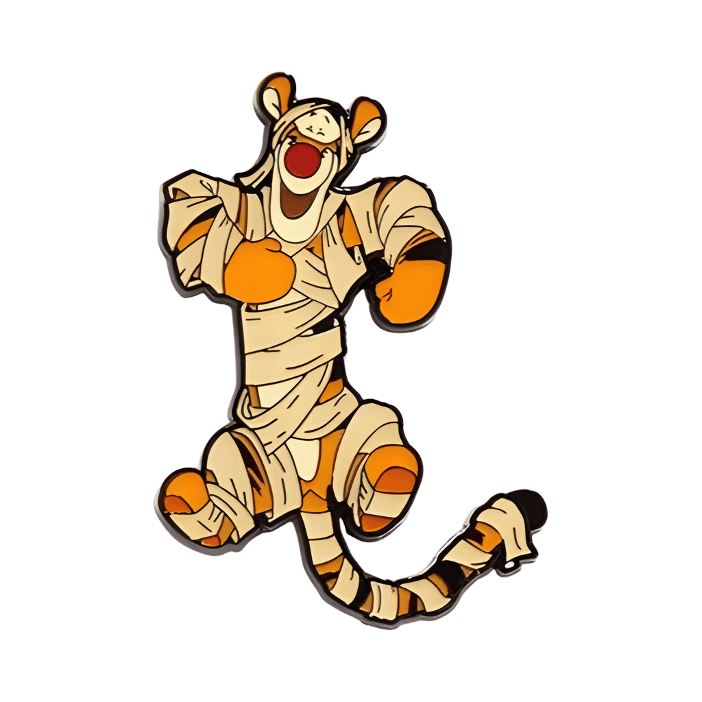 Tigger as Mummy Disney pin