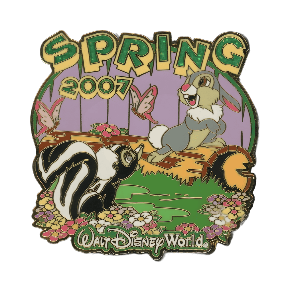 WDW - Spring 2007 - Thumper and Flower Disney pin