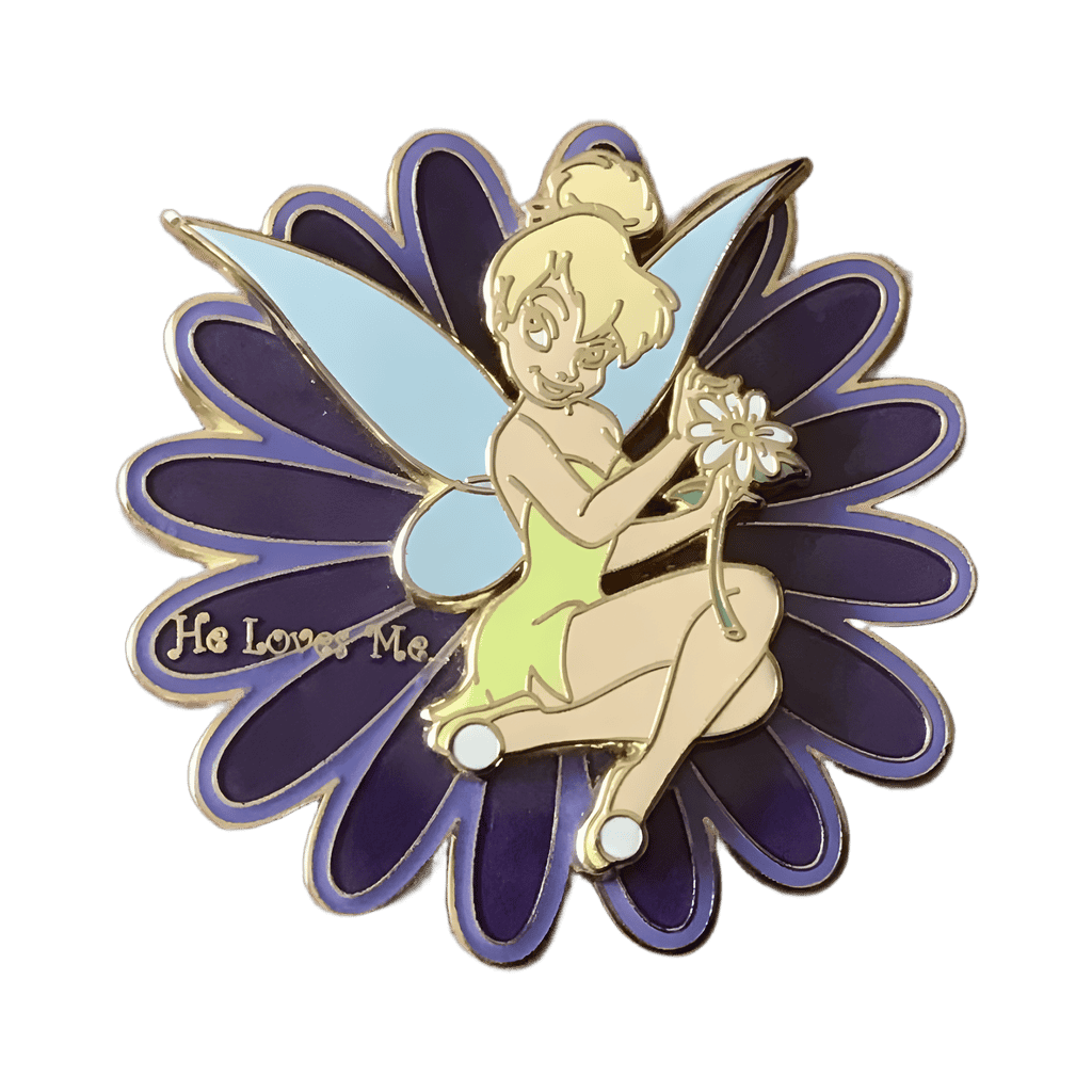 He Loves Me Daisy Disney pin
