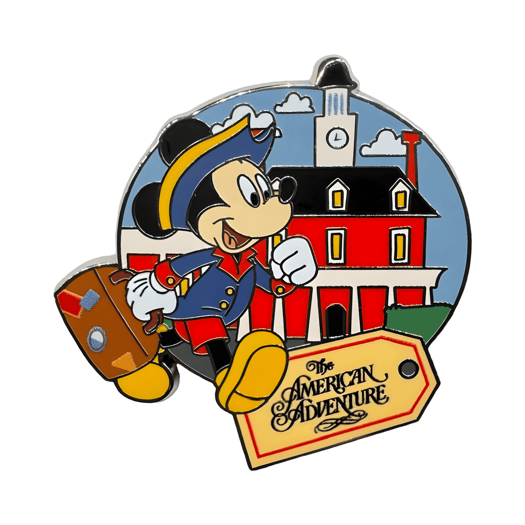 The American Adventure Disney pin