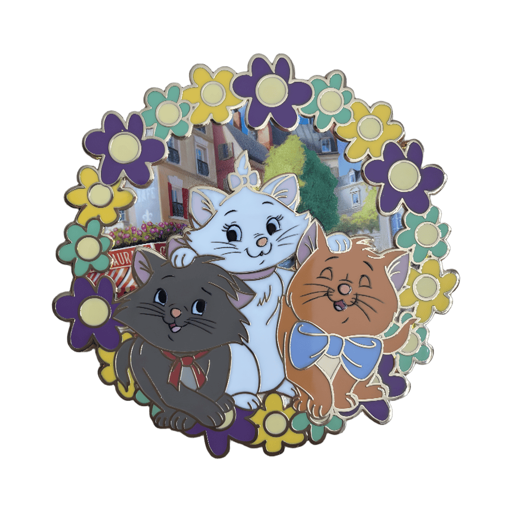 Aristocat Kittens Chaser Disney pin