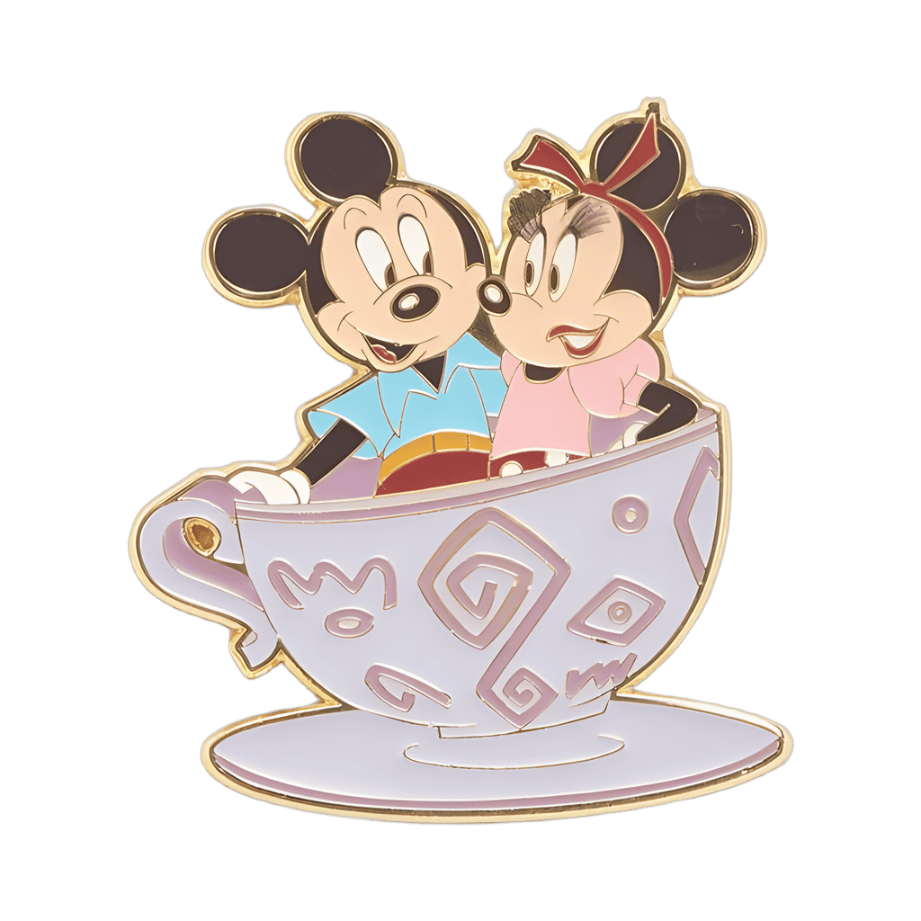 Mickey Minnie in Teacup Disney pin