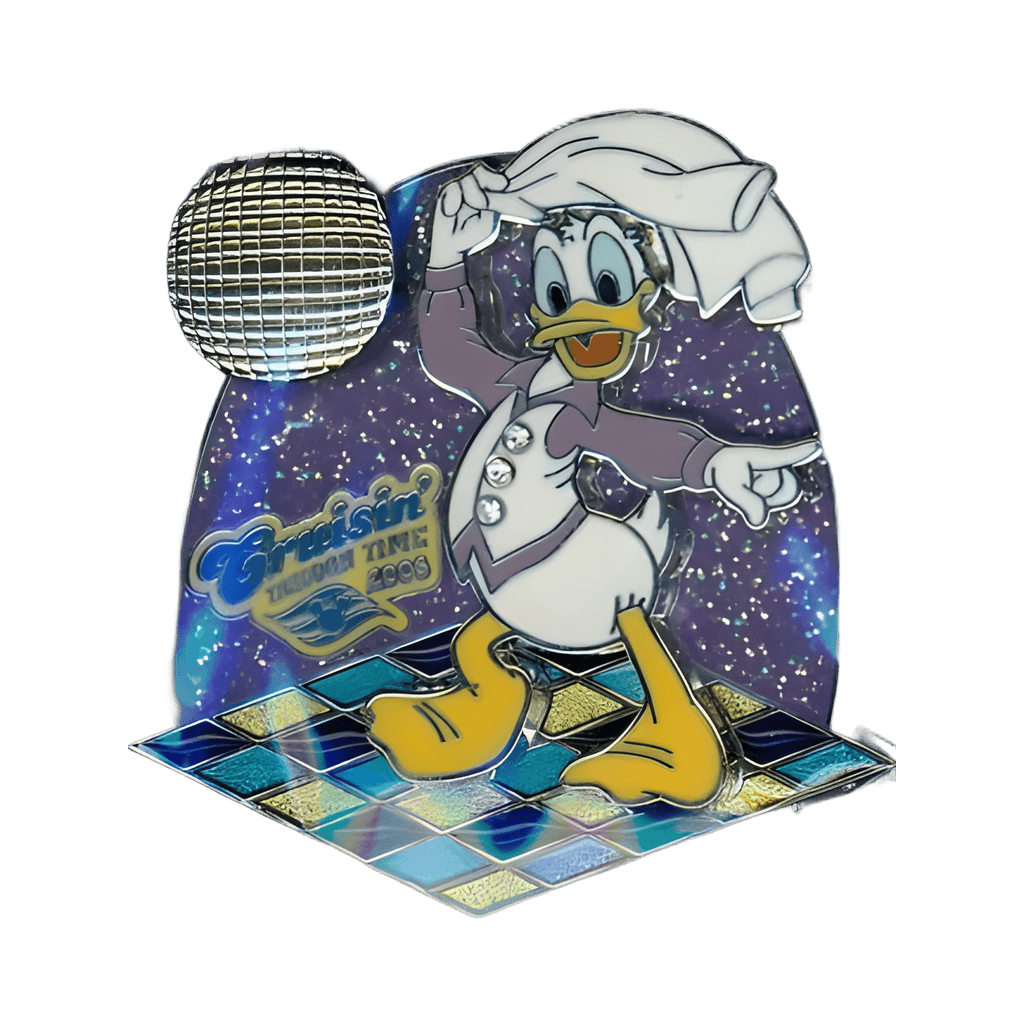 Disco Donald Duck Disney pin