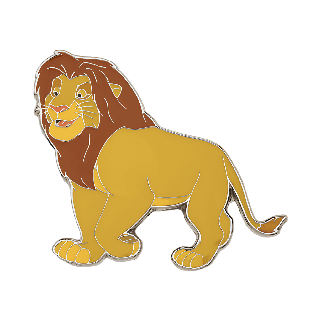 Adult Simba Disney pin