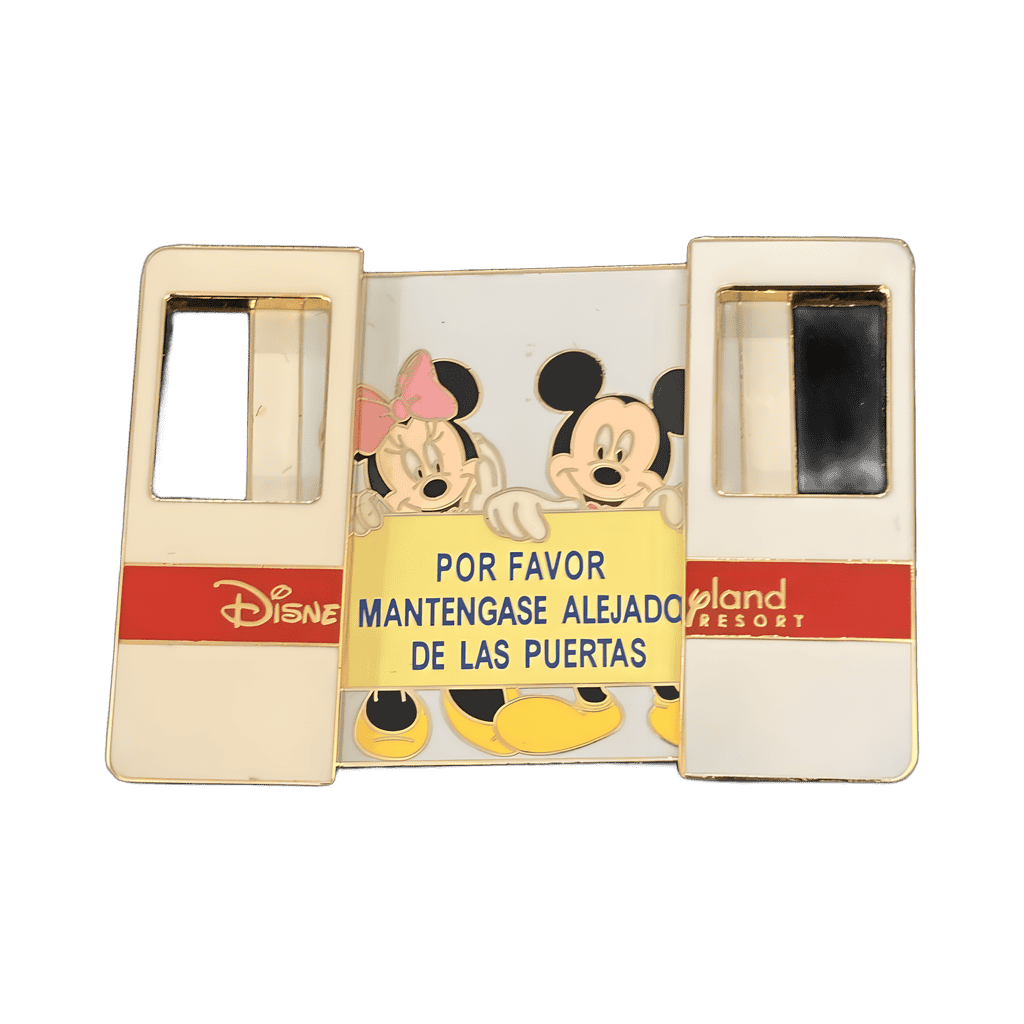 Mickey and Minnie slider Disney pin