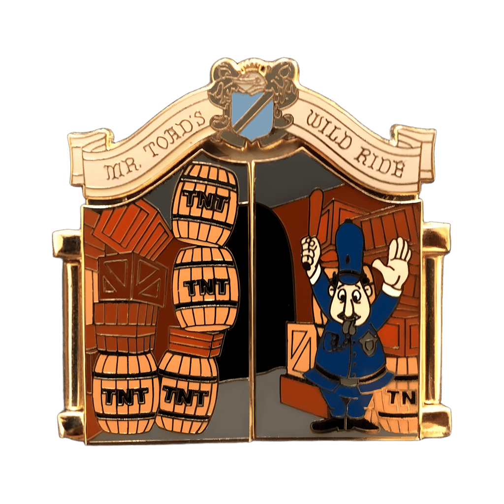Bobby and Mr. Toad - Scene #1 Disney pin