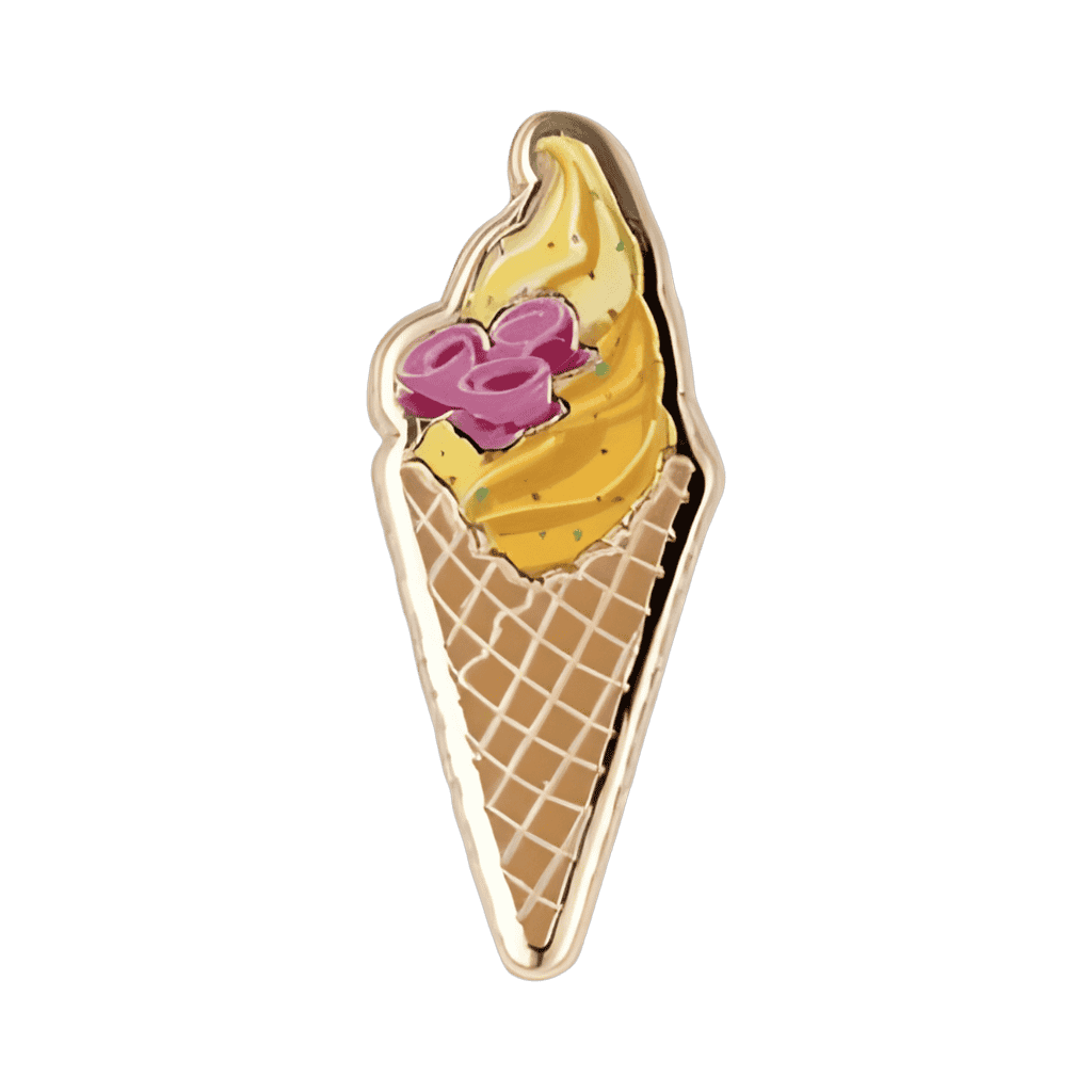 Aurora Ice Cream Disney pin