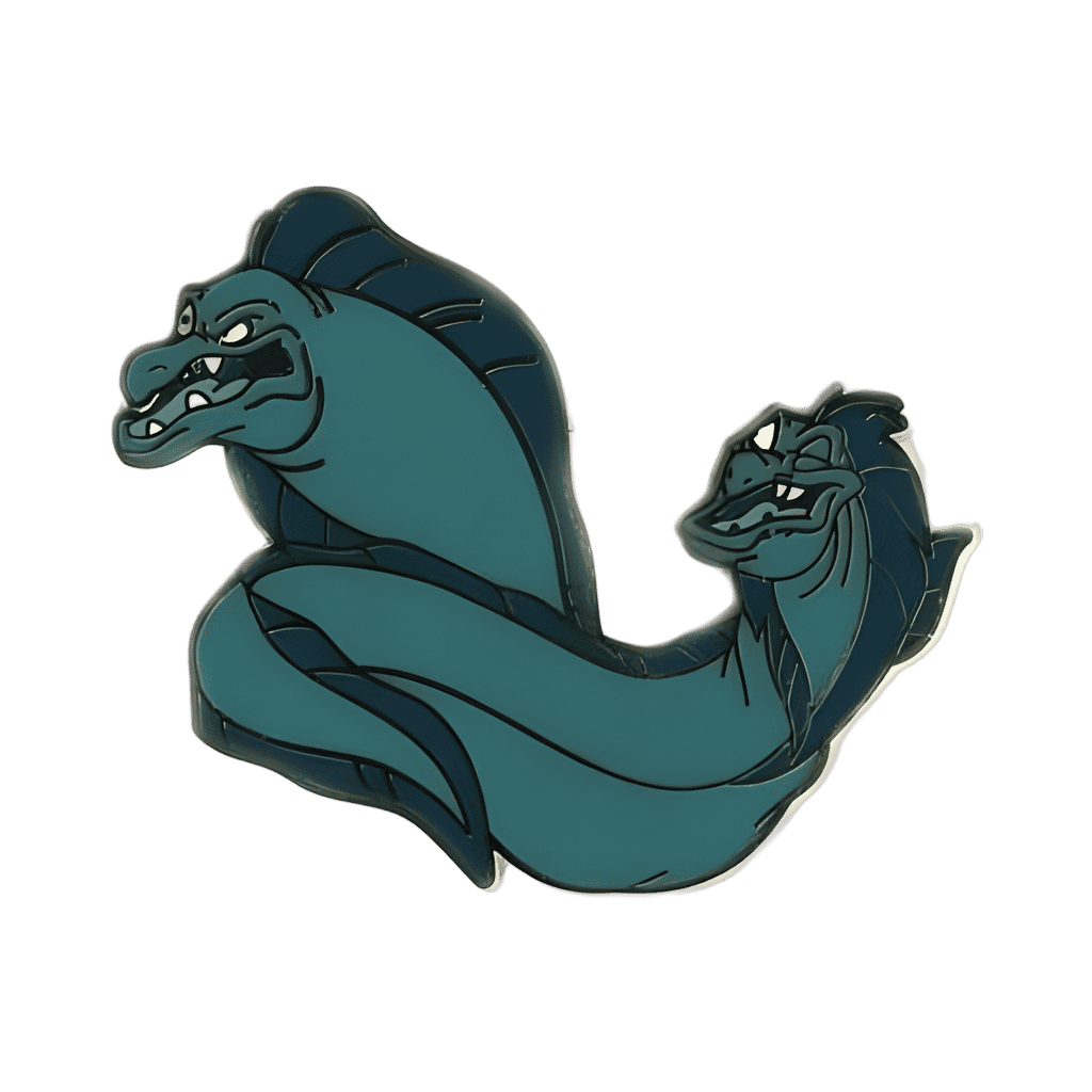 Flotsam and Jetsam Disney pin