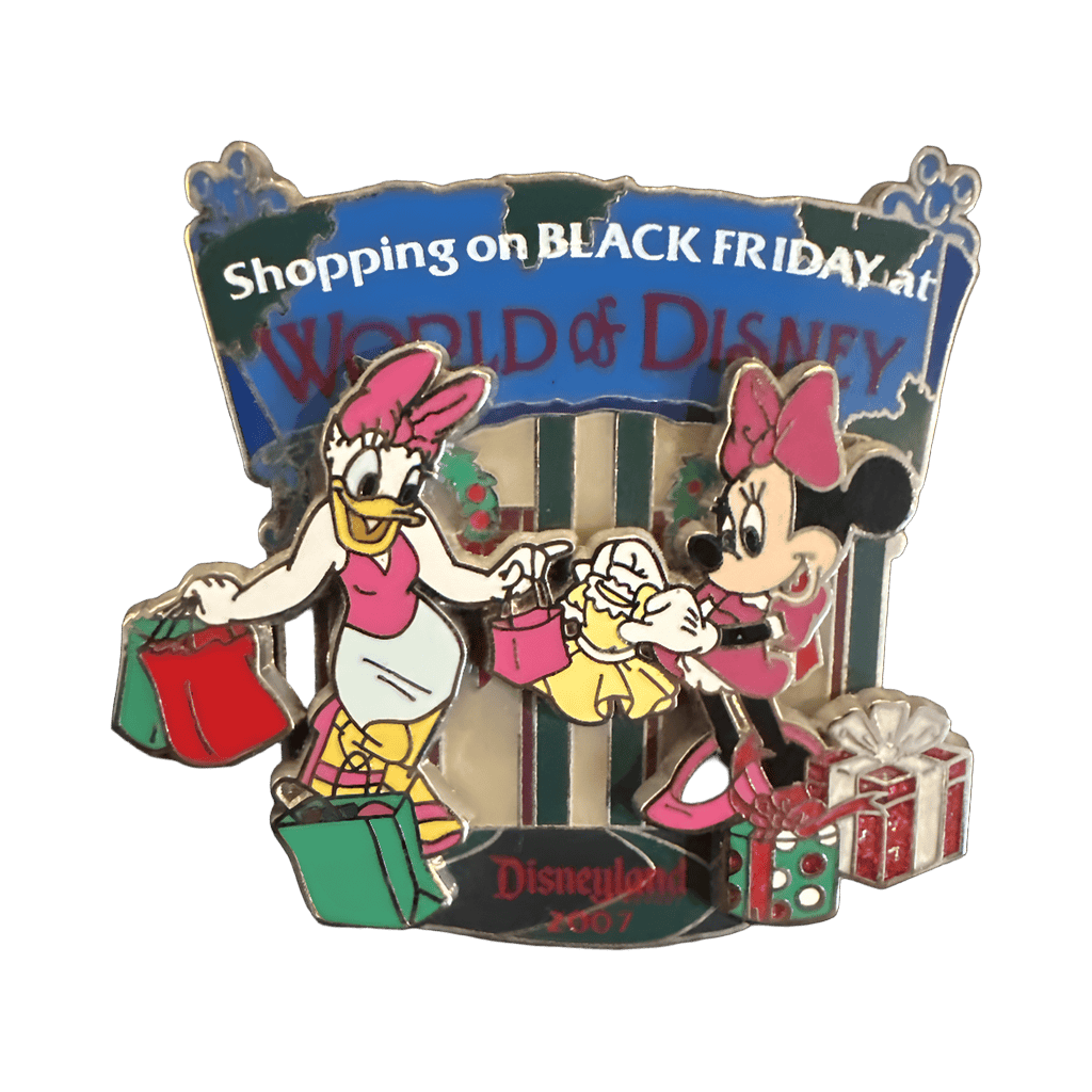 Black Friday Shopping Disney pin