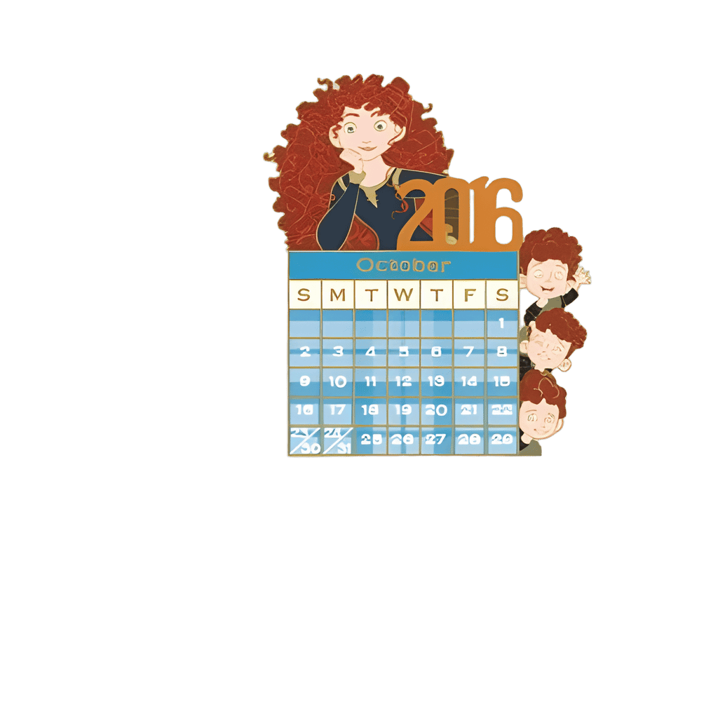 Brave Disney pin