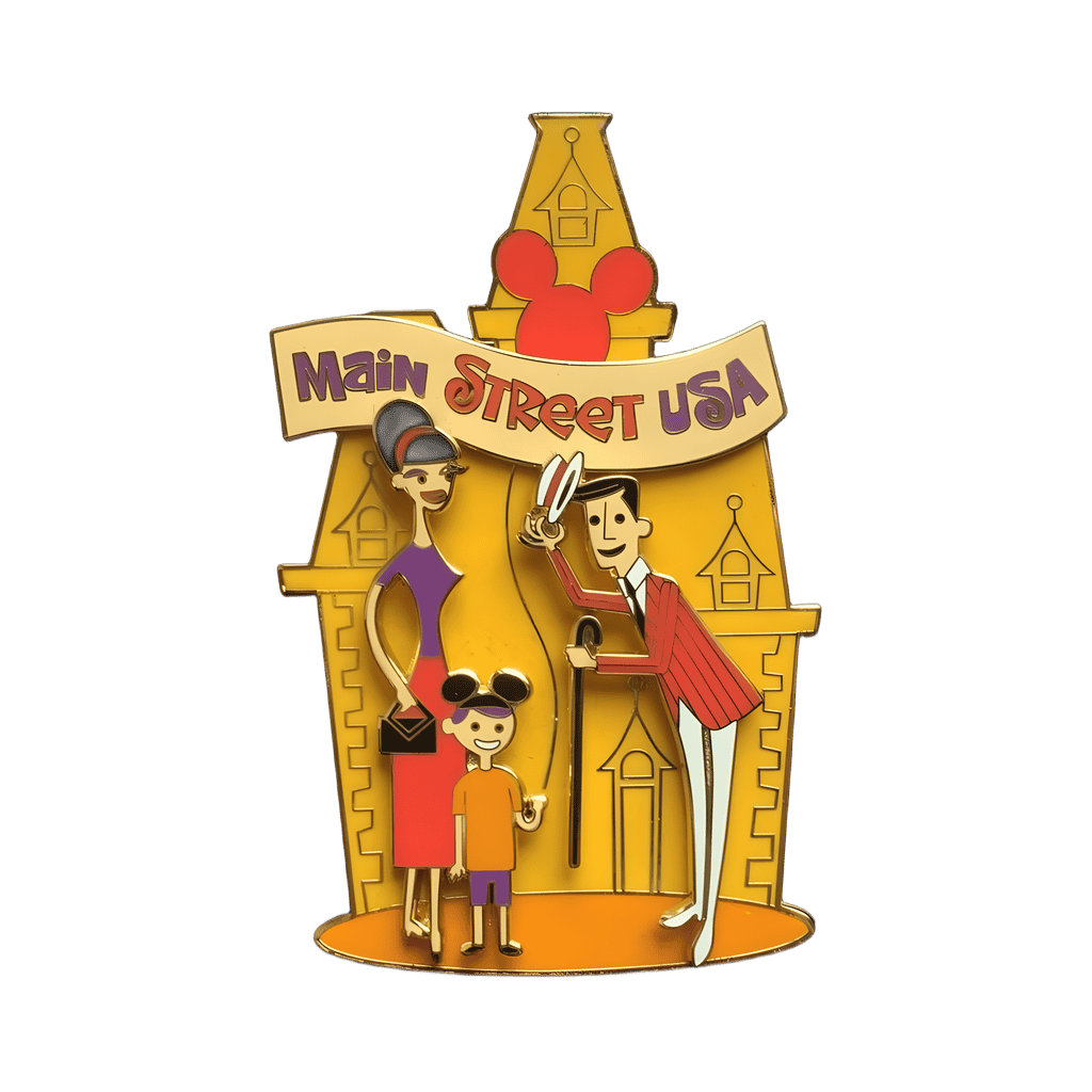 Main Street, U.S.A. Disney pin