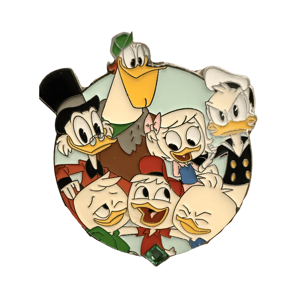Disney 20th Anniversary Pin Trading Ducktales Tri-fold Disney pin