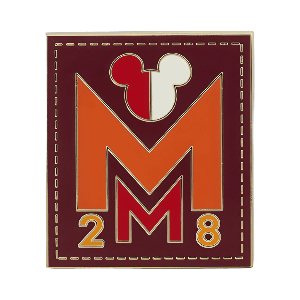 July Set - 28 MM Logo Disney pin