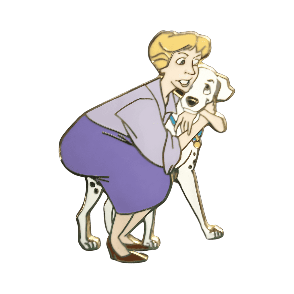 Anita Hugging Perdita Disney pin