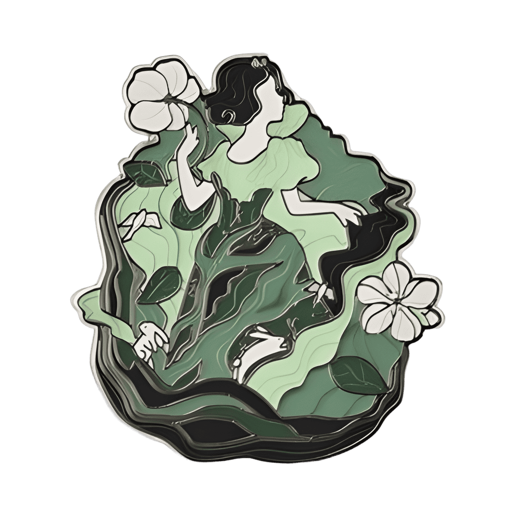 Snow White in Green Smoke Disney pin