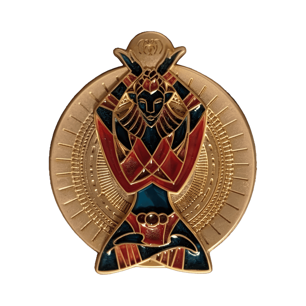 Stained Glass Shaman of Songs Disney pin