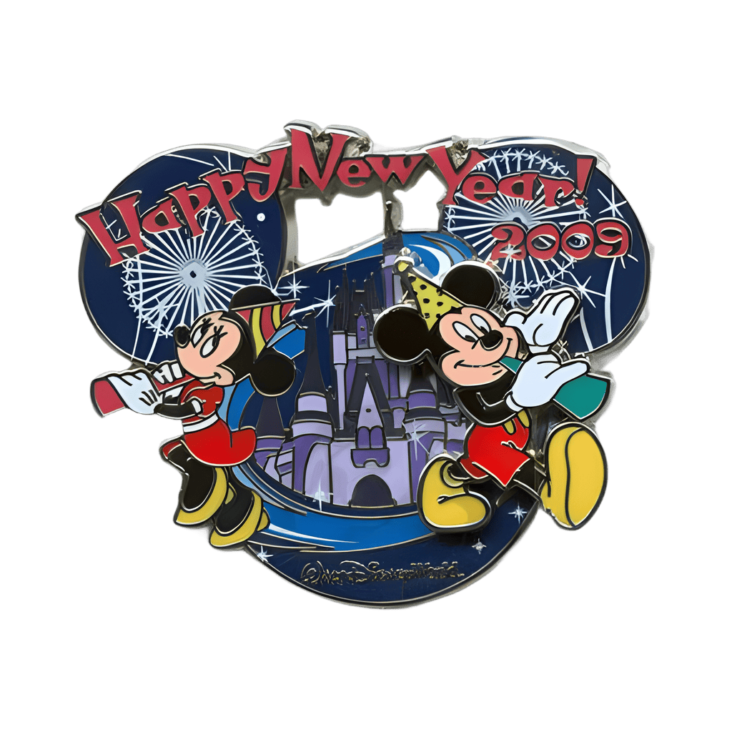 Mickey and Minnie Disney pin