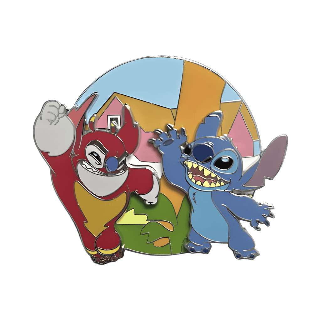 Stitch and Ace (262) Disney pin