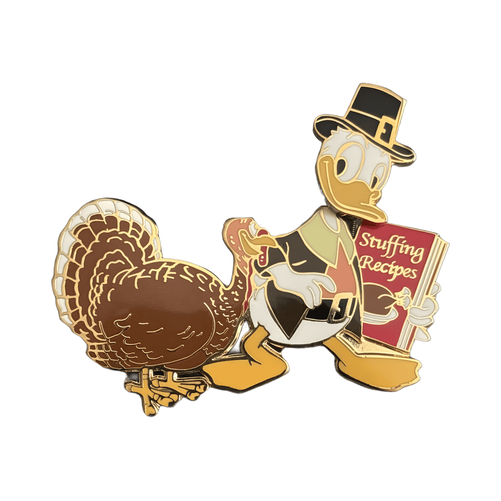 Stuffing Recipes - Donald Duck Disney pin