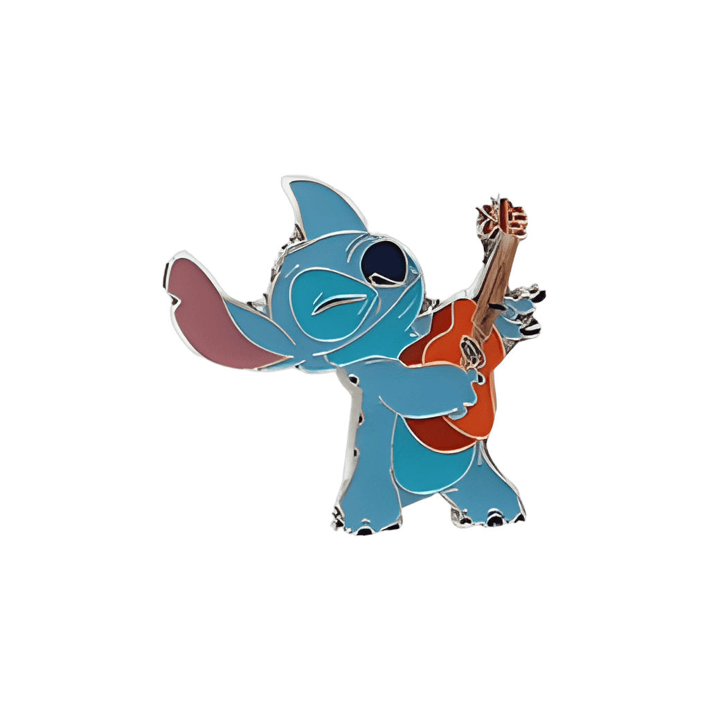 Stitch with Ukelele Disney pin