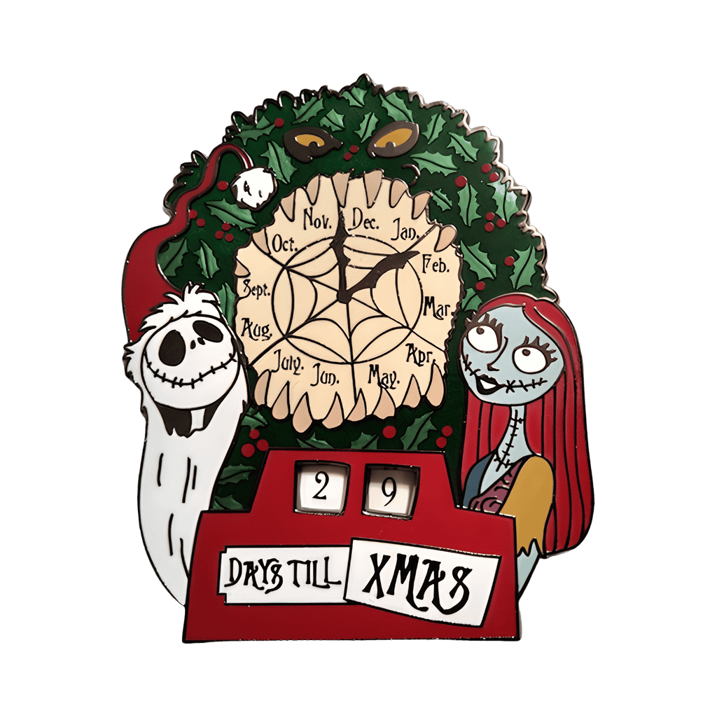 2013 - Jack and Sally with Man-eating Wreath Disney pin
