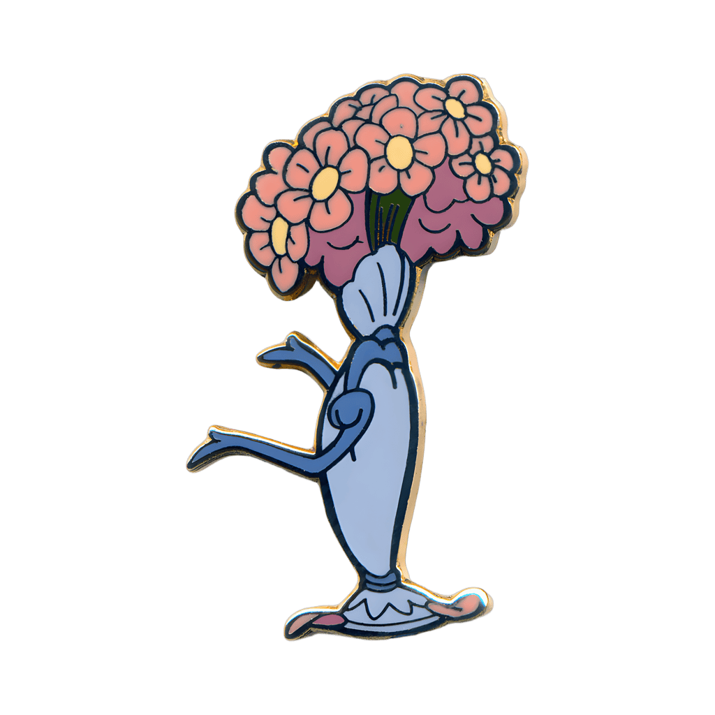 Flower Vase Disney pin