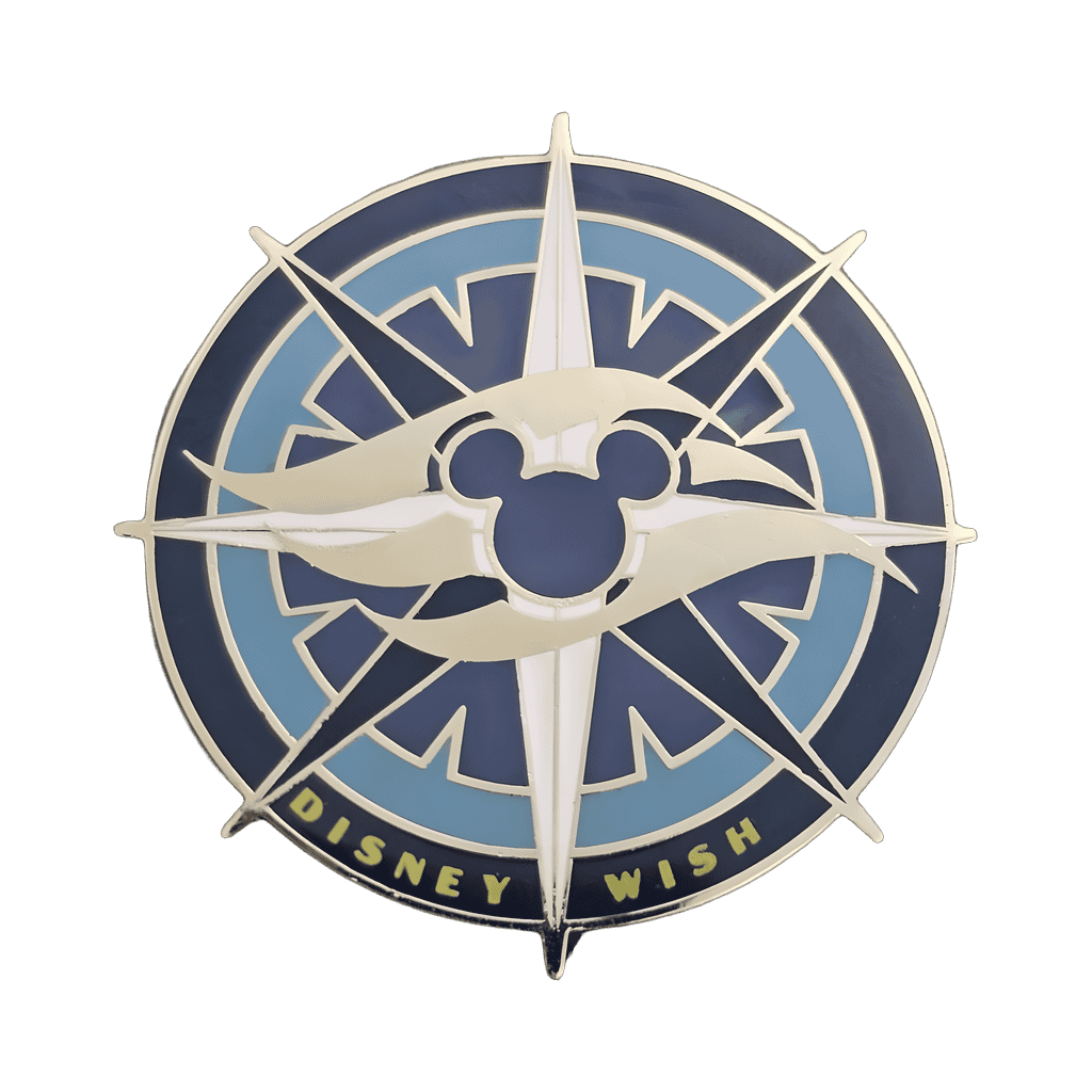 Disney Wish Compass Disney pin