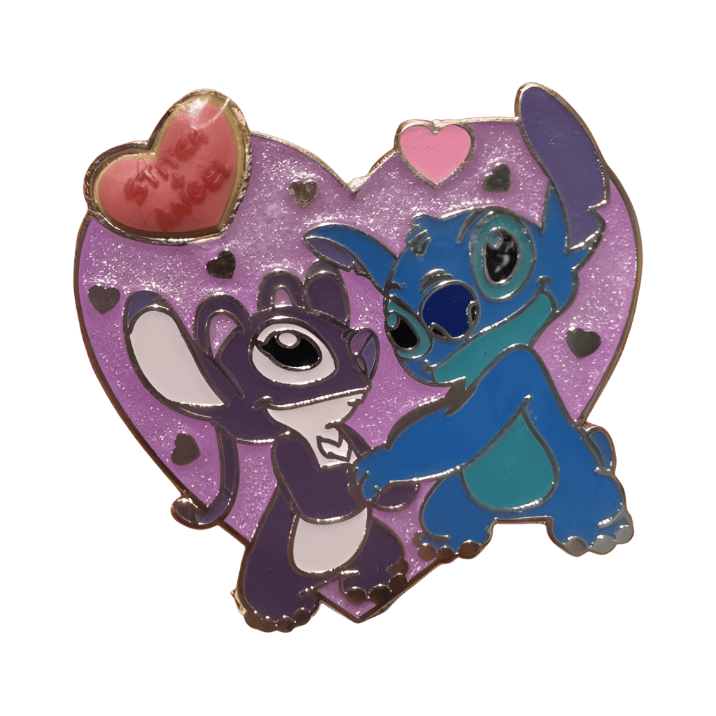 Stitch and Angel Disney pin