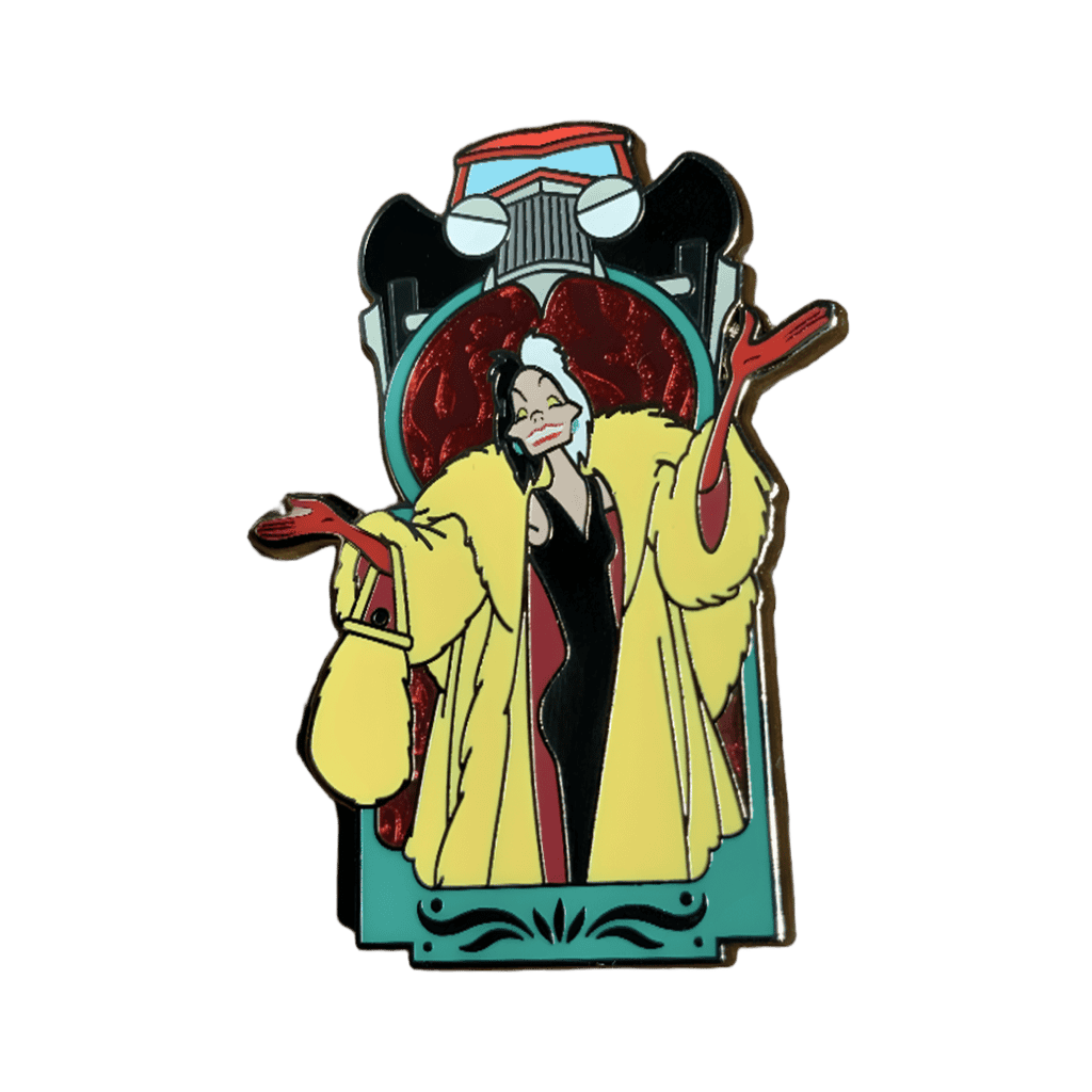 Cruella DeVil Disney pin