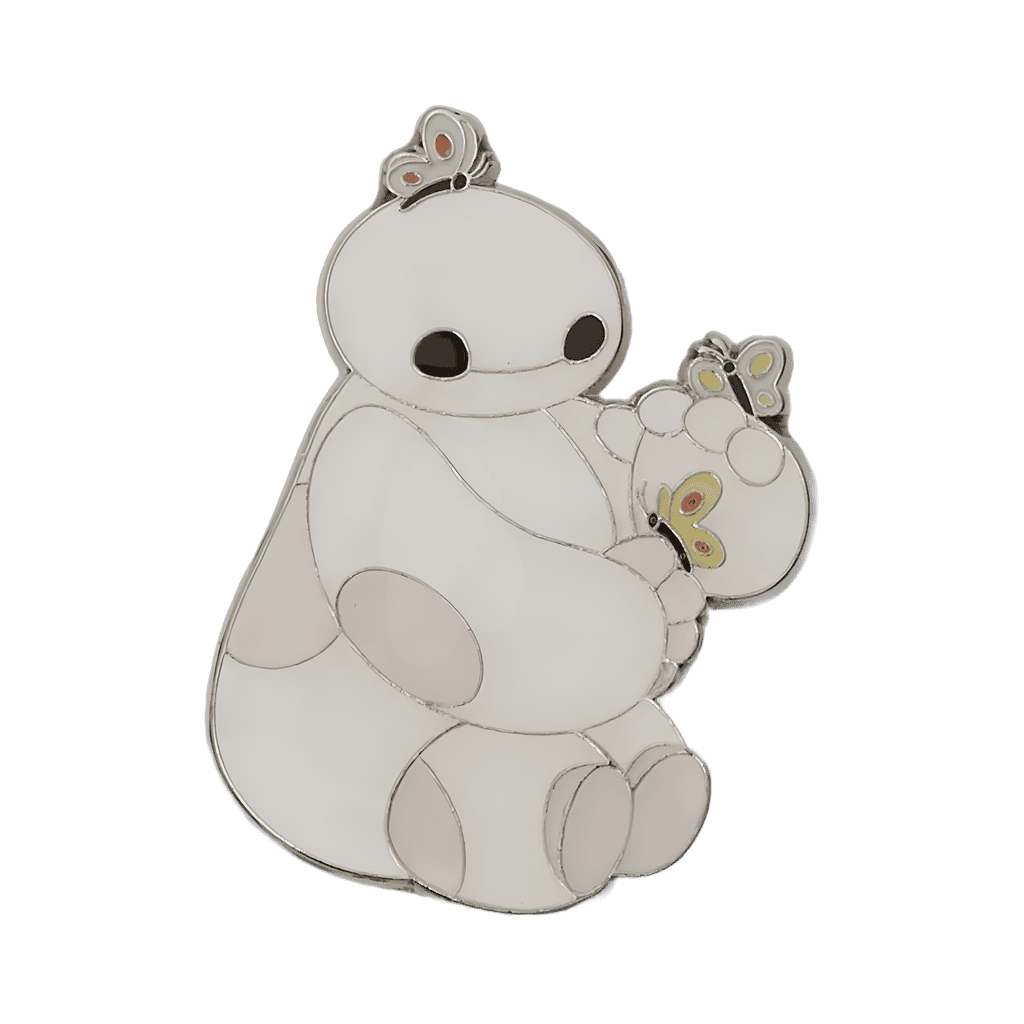 Baymax with butterflies Disney pin