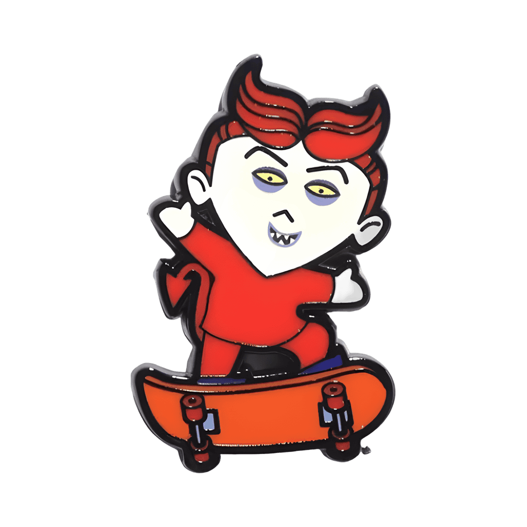 Lock on Skateboard Disney pin