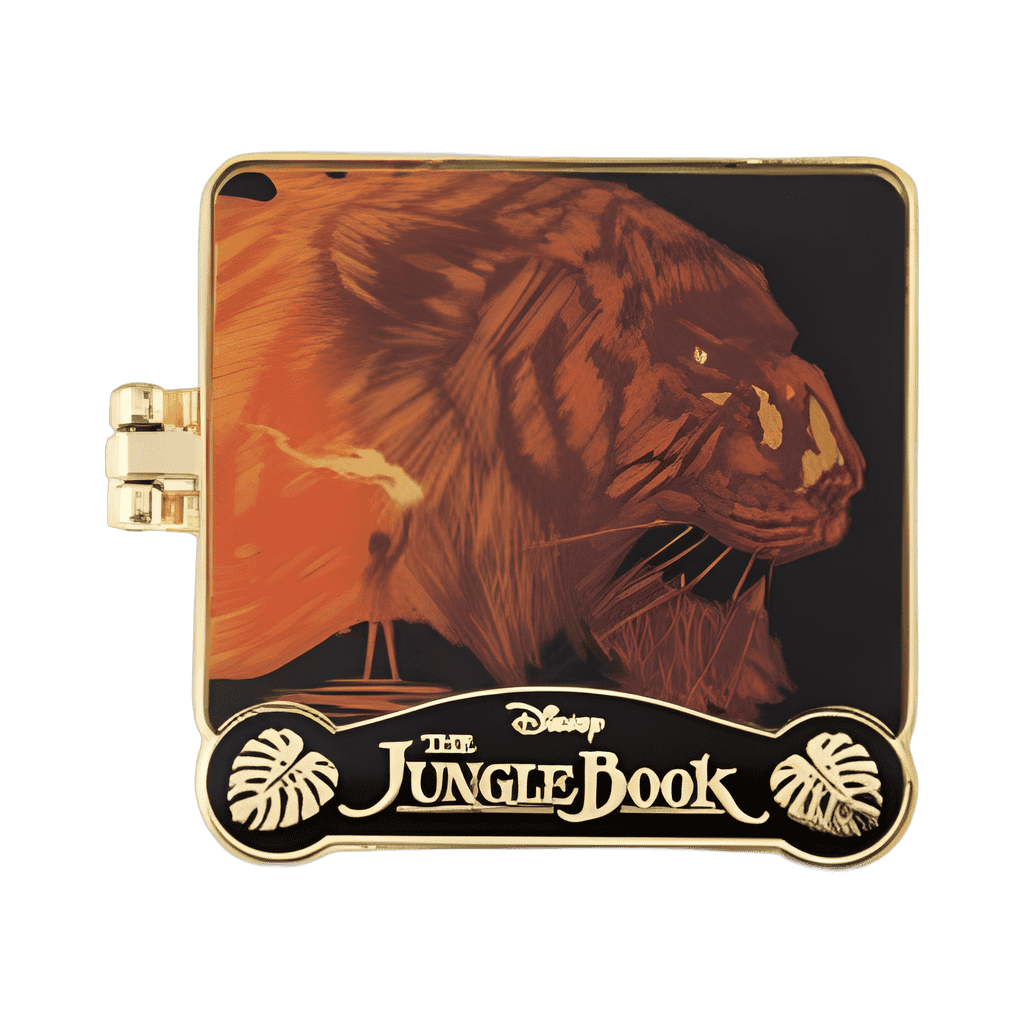 Shere Khan, Mowgli and Baloo Disney pin