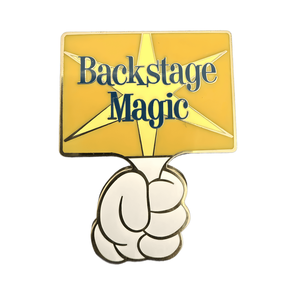 Backstage Magic Paddle Disney pin
