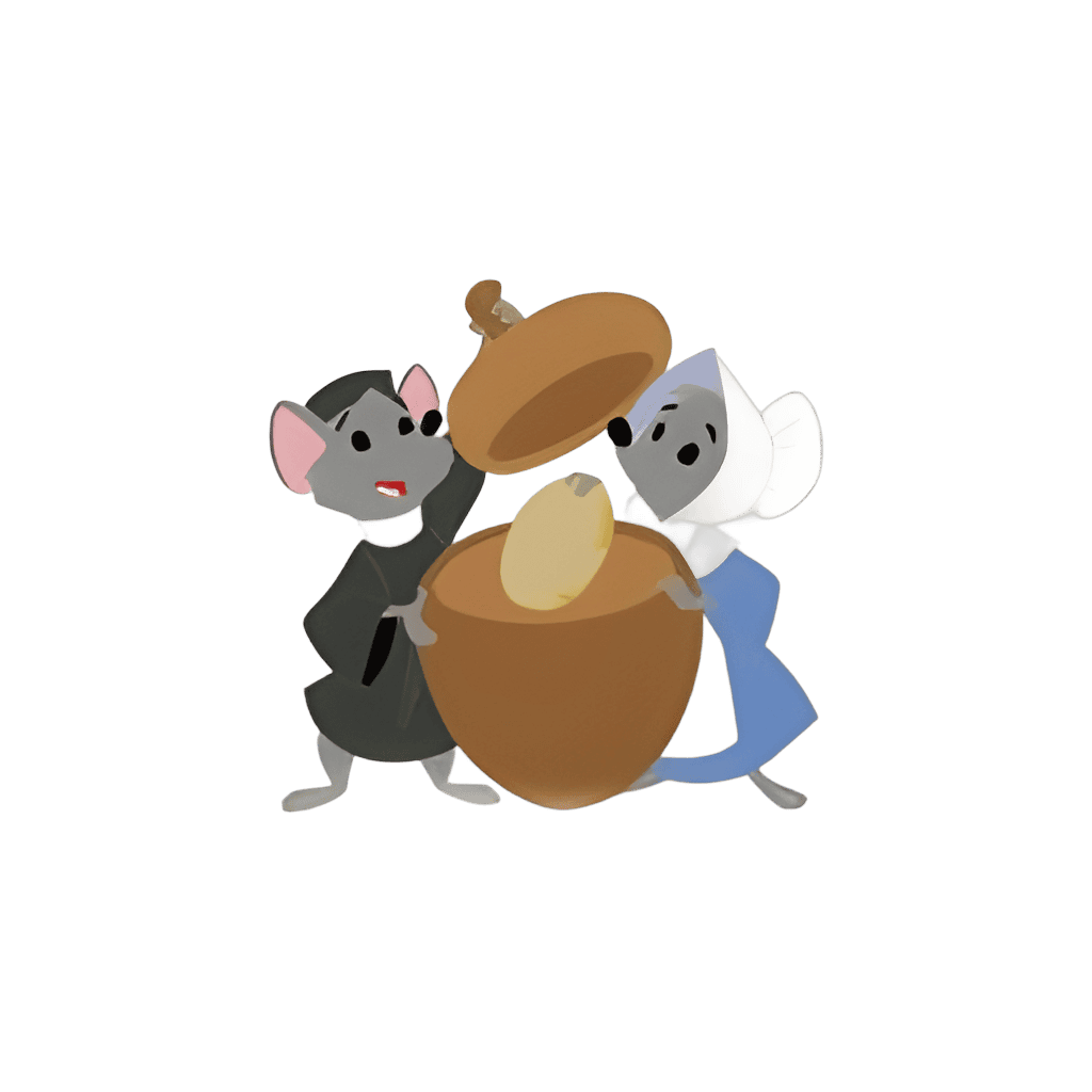 Church Mice Disney pin
