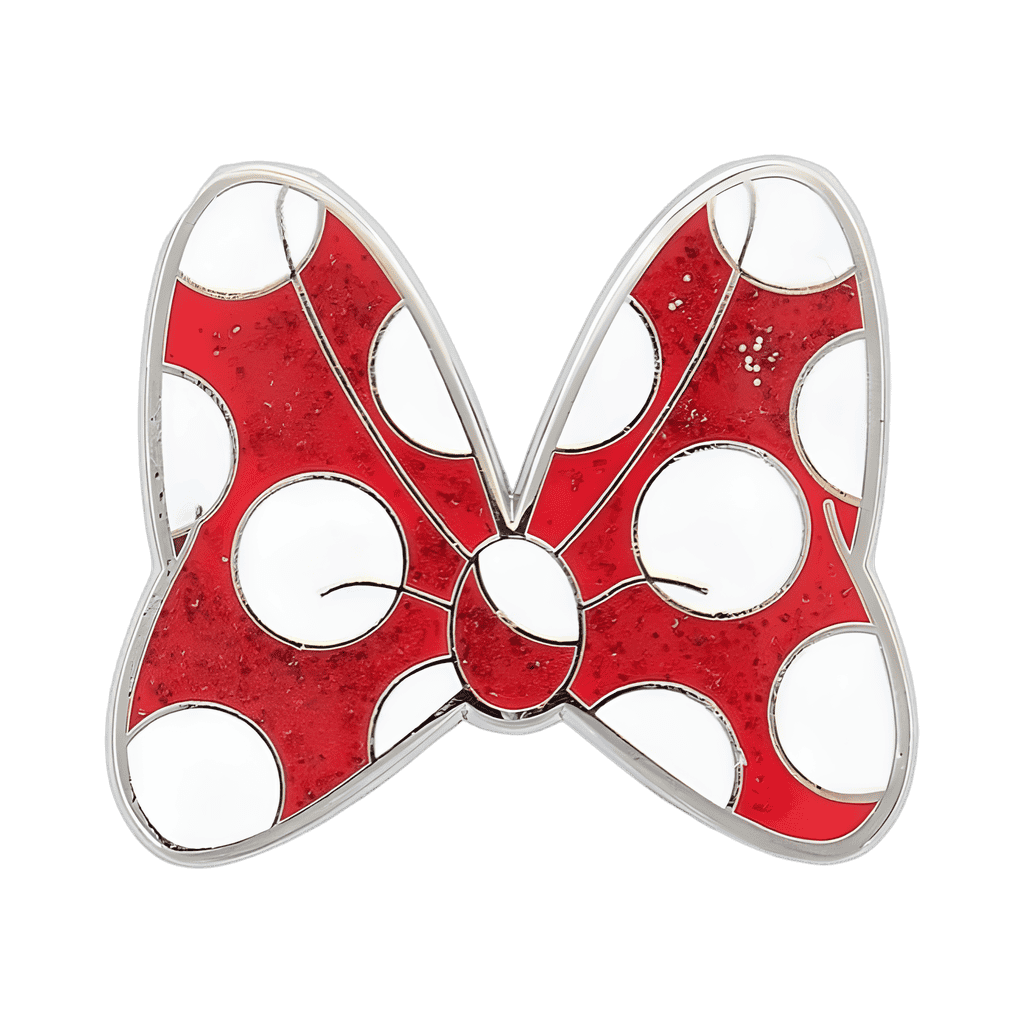 4-pin set - Bow Disney pin