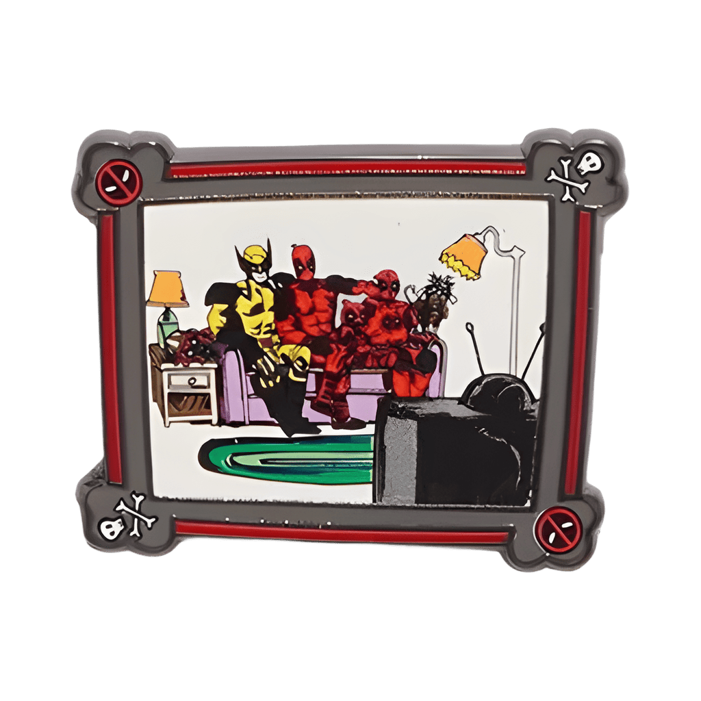 Deadpool Simpsons Couch Disney pin