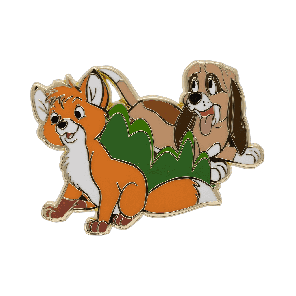 Tod and Copper - Fox and the Hound Disney pin