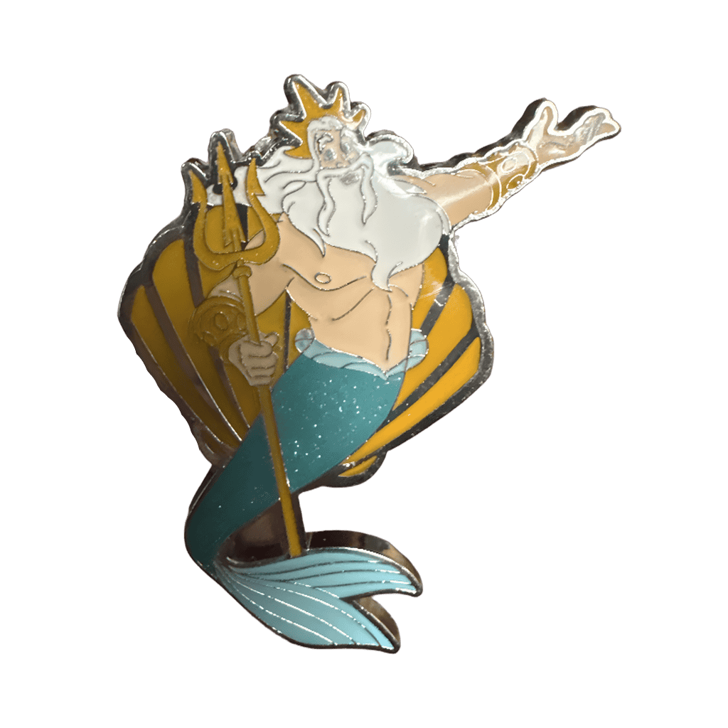 King Triton Disney pin
