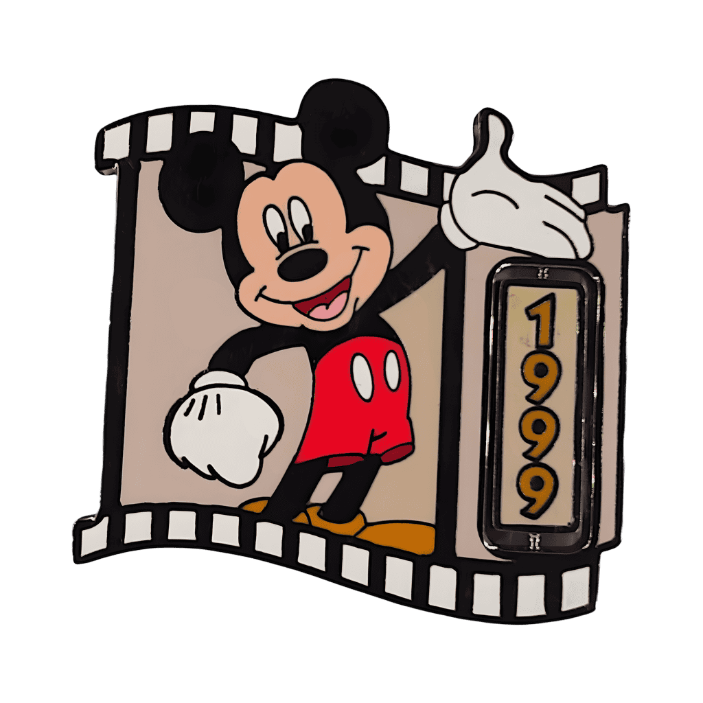#1 - Classic Mickey - 1999 to 2000 Spinner Disney pin