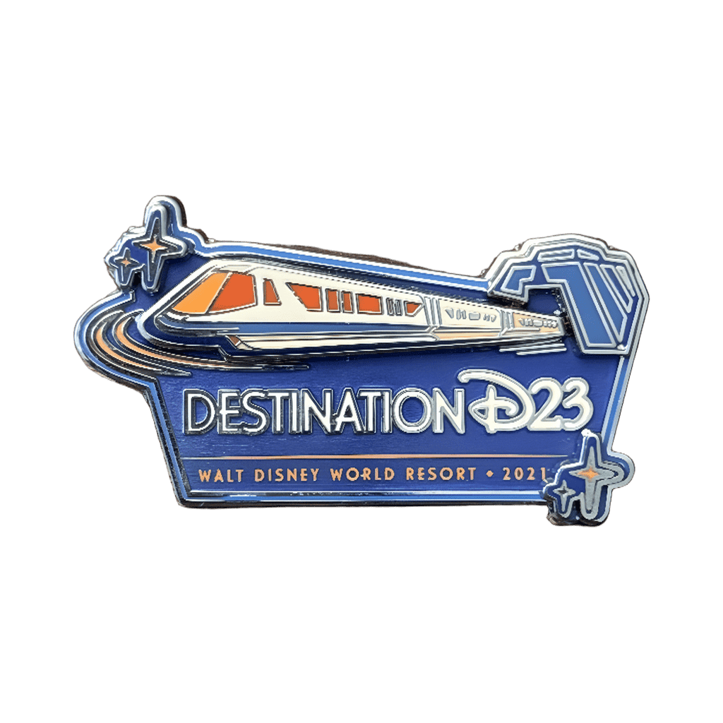D23 Monorail Disney pin