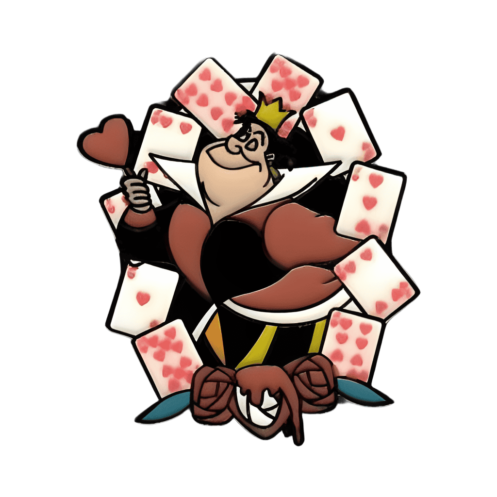 Queen of Hearts Disney pin